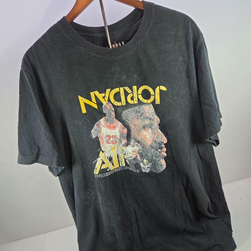 Jordan Brand Reverse Logo Graphic T-Shirt Black XXL